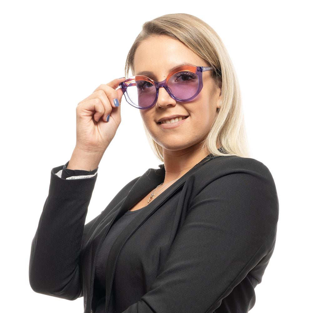 Emilio Pucci Women’s Sunglasses – Purple Butterfly Frame, Plastic Lenses