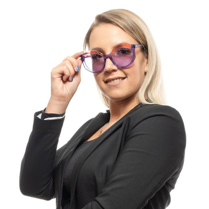 Emilio Pucci Women’s Sunglasses – Purple Butterfly Frame, Plastic Lenses