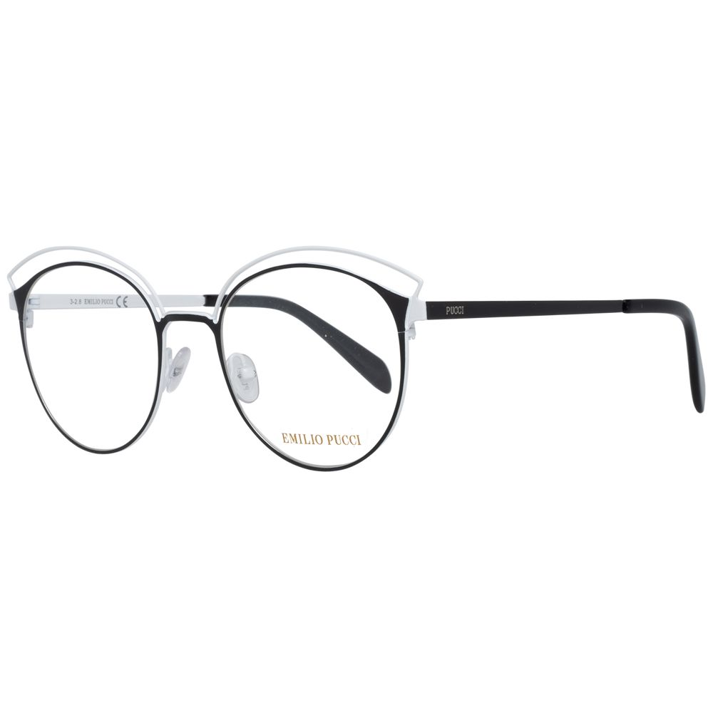 Emilio Pucci Black Women Optical Frames – 49mm