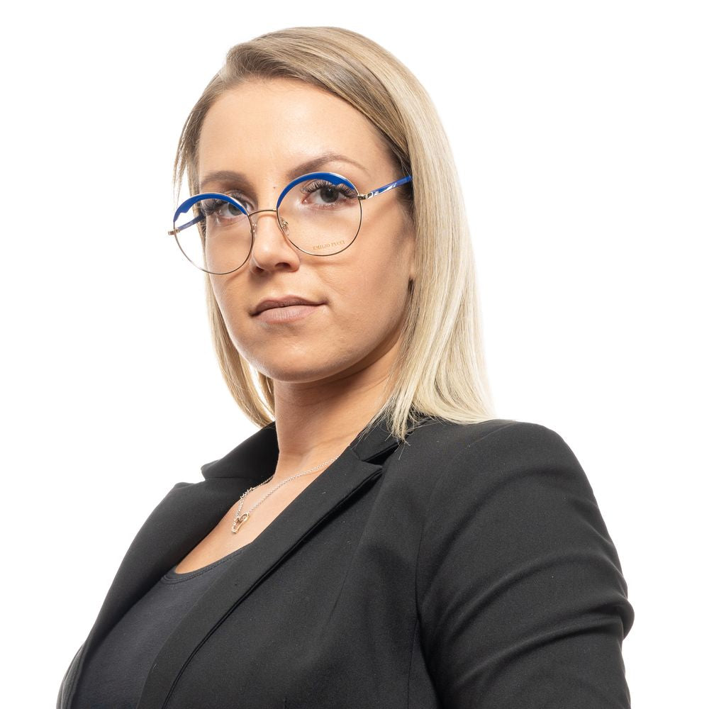 Emilio Pucci Blue Women Optical Frames – 54mm