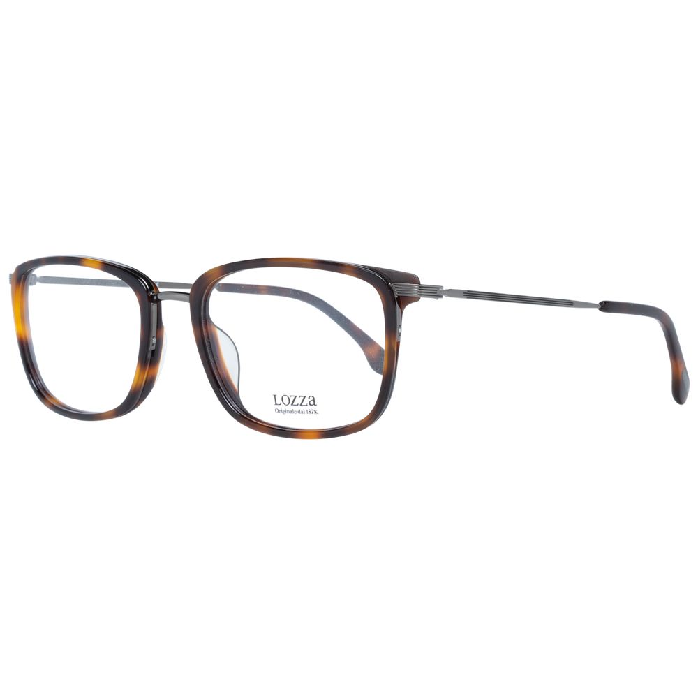 Lozza Brown Men's Optical Frames – Rectangle Full-Rim, 54mm