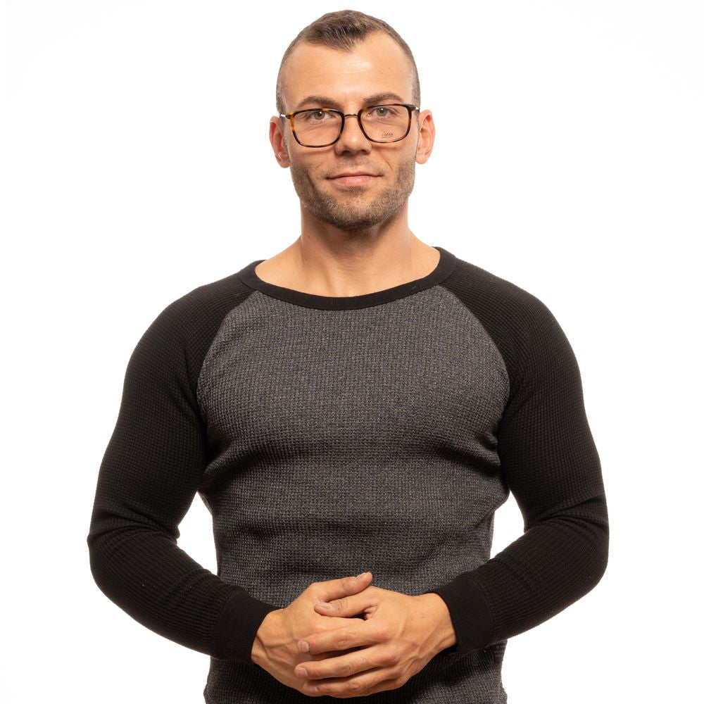 Lozza Brown Men's Optical Frames – Rectangle Full-Rim, 54mm