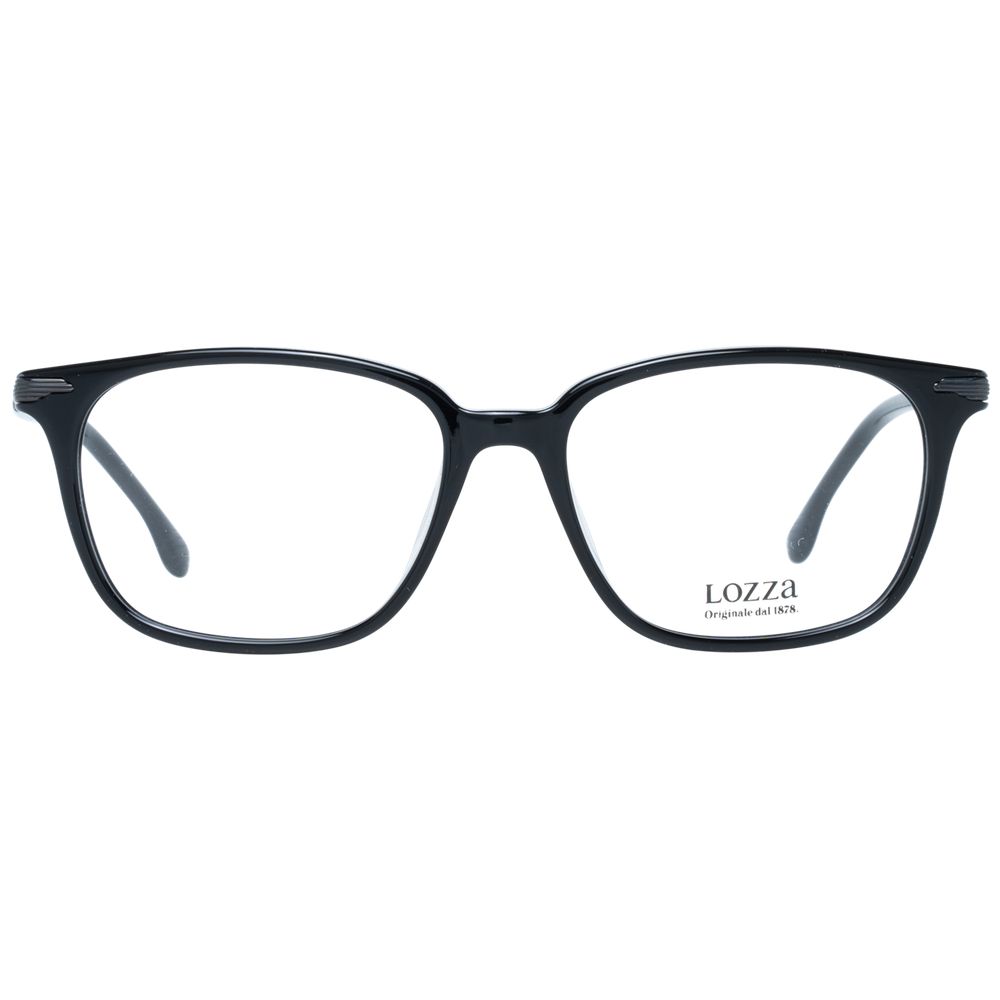 Lozza Black Men's Optical Frames – Rectangle Full-Rim, 51mm