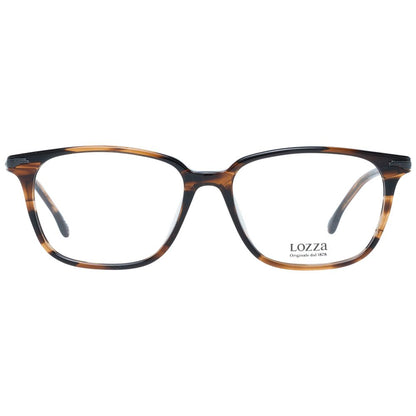 Lozza Brown Men's Optical Frames – Rectangle Full-Rim, 53mm