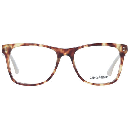 Zadig & Voltaire Unisex Optical Frames – Brown Rectangle Fit