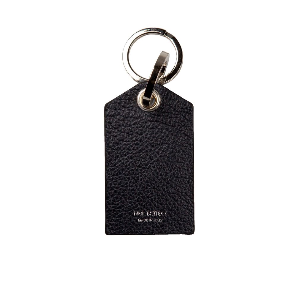  - Blue Leather Men Keychain