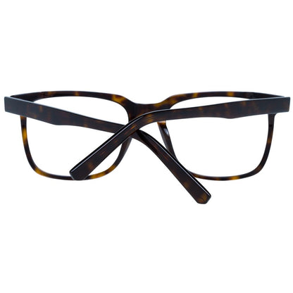 Bally Brown Men’s Optical Frames – Square Full-Rim, 53mm