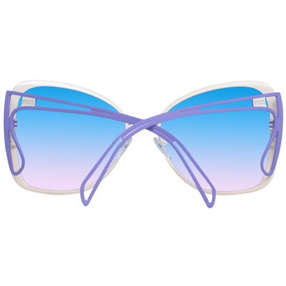 Emilio Pucci Cream Women Sunglasses – Embrace Bold Elegance