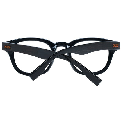 Ermenegildo Zegna Men’s Optical Glasses – Black Round Frame
