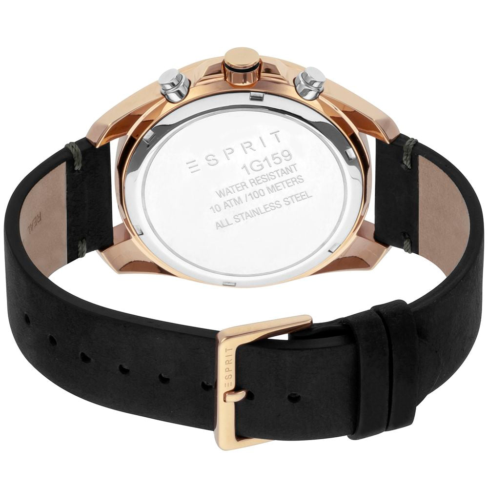 Rose Gold Men Watch