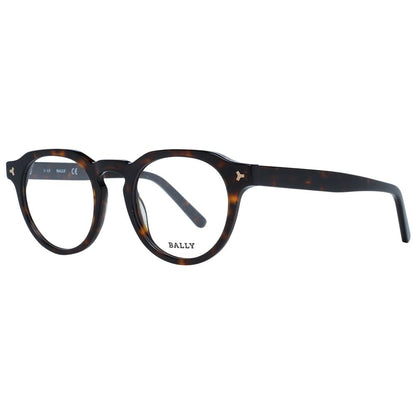 Bally Brown Men’s Optical Frames – Round Frame, 48mm