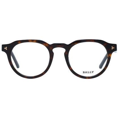 Bally Brown Men’s Optical Frames – Round Frame, 48mm