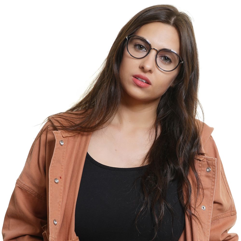 Silver Women Optical Frames