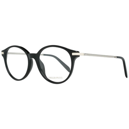 Emilio Pucci Women's Optical Frames – Black Full-Rim Design