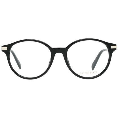 Emilio Pucci Women's Optical Frames – Black Full-Rim Design