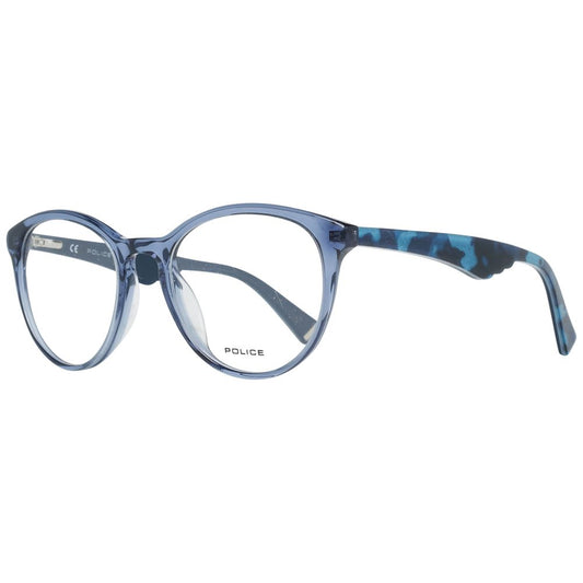 Police Blue Women’s Optical Frames – Butterfly Design, 50mm