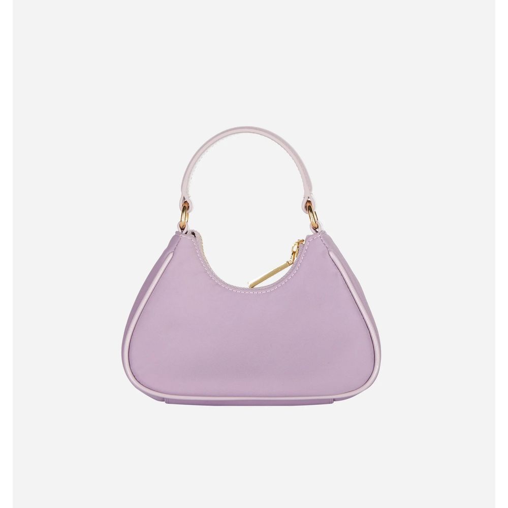  - Purple Polyester Women Handbag