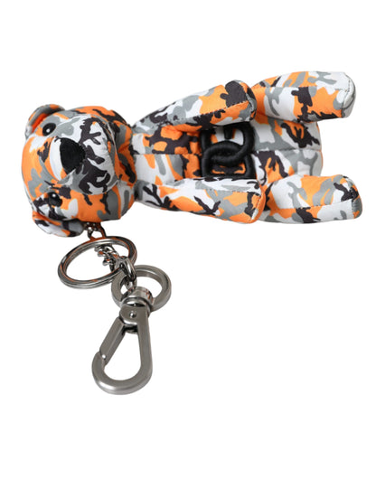  - Multicolor Camouflage Animal Silhouette Keychain Keyring