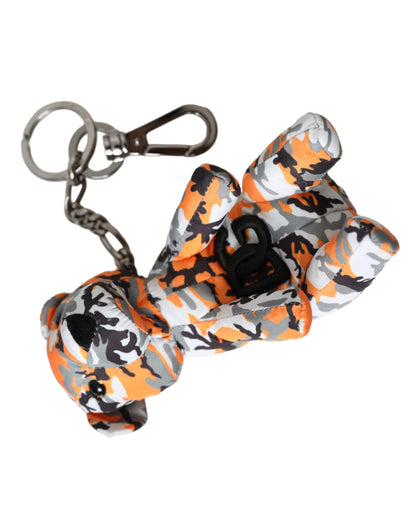  - Multicolor Camouflage Animal Silhouette Keychain Keyring