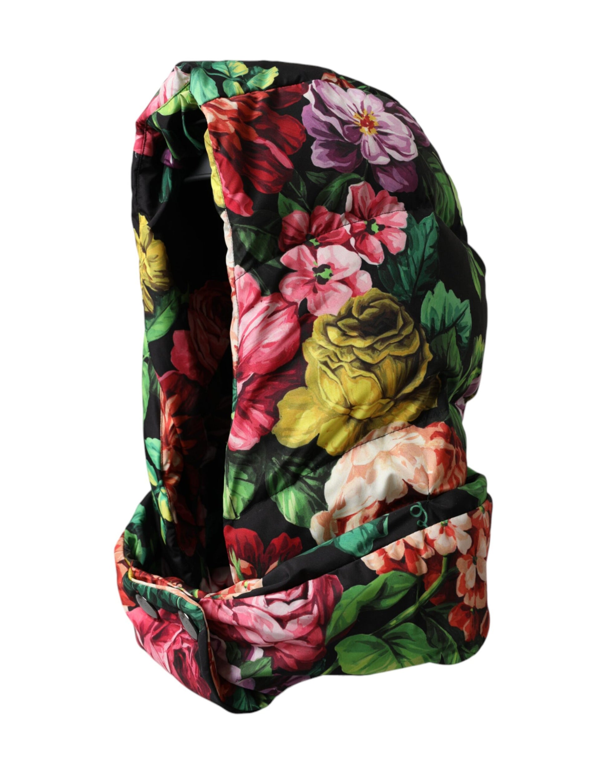 Dolce & Gabbana Multicolor Floral Whole Head Wrap Hat