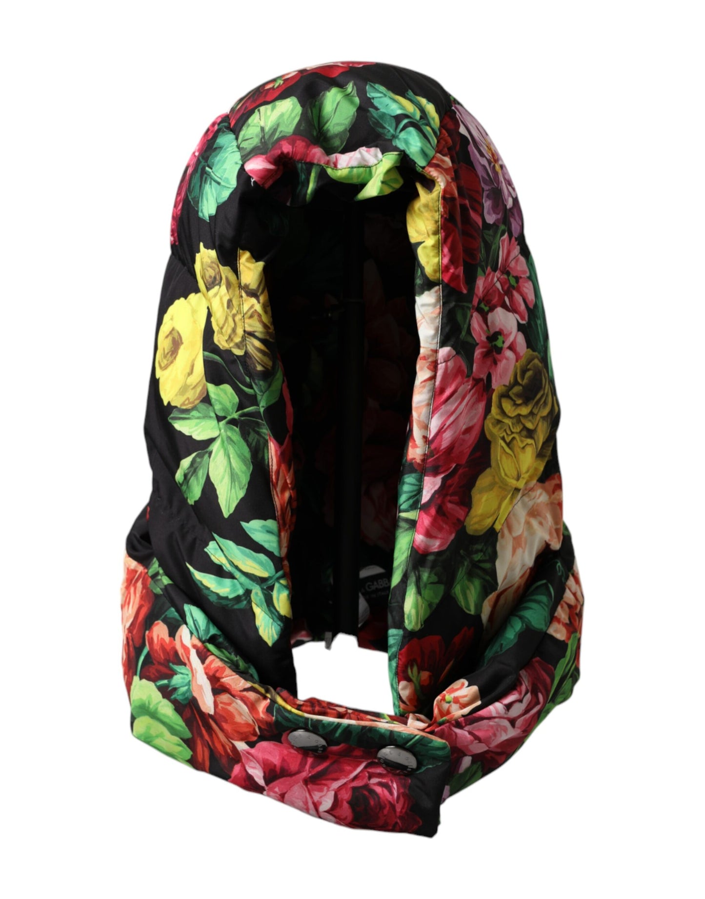 Dolce & Gabbana Multicolor Floral Whole Head Wrap Hat