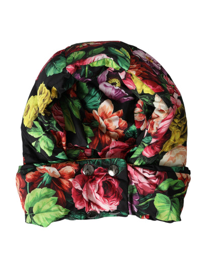Dolce & Gabbana Multicolor Floral Whole Head Wrap Hat