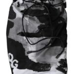 Multicolor Camouflage DG Logo Beachwear Shorts Swimwear - The Luxe Alliance