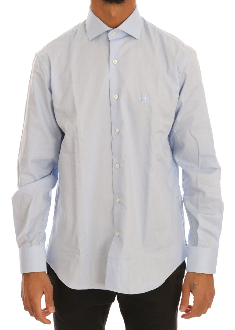  - Light Blue Cotton Dress Shirt