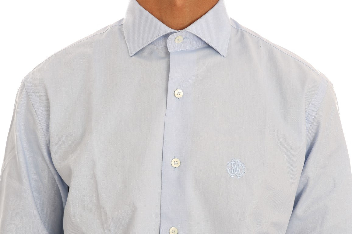  - Light Blue Cotton Dress Shirt