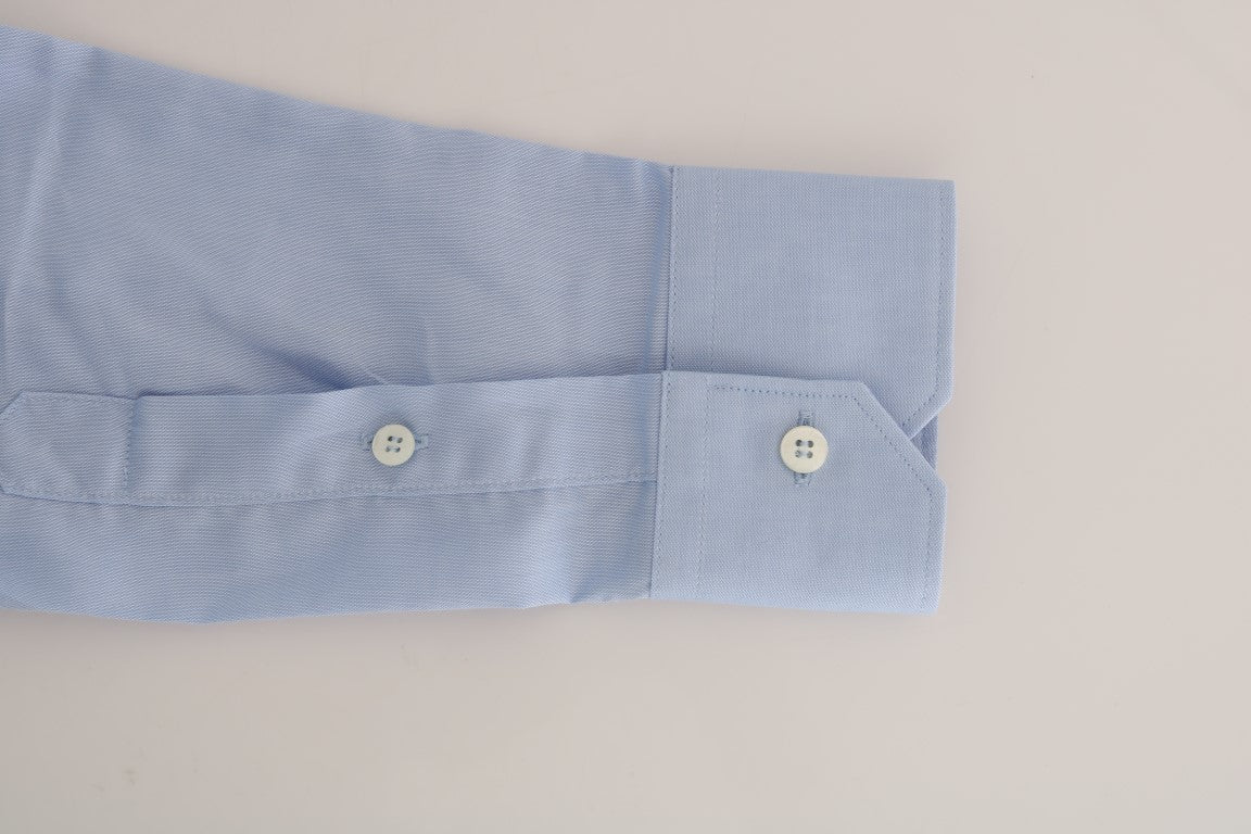  - Light Blue Cotton Dress Shirt