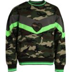  - Multicolor Camouflage Sweatshirt Sweater