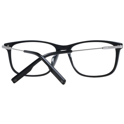 Ermenegildo Zegna Men’s Optical Frames – Black Rectangle, 56mm