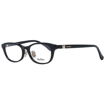 Max Mara Women’s Optical Glasses – Black Rectangle Frame, 52mm