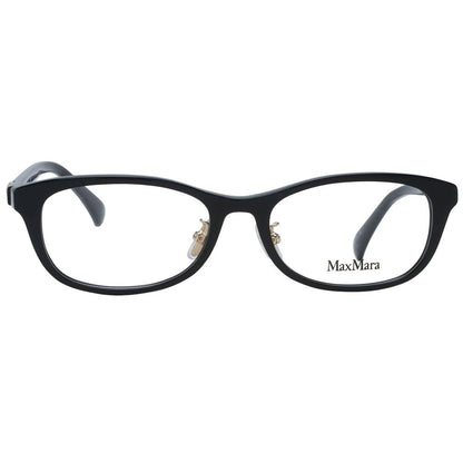 Max Mara Women’s Optical Glasses – Black Rectangle Frame, 52mm