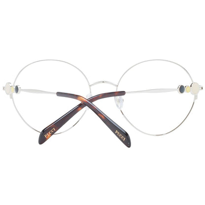 Emilio Pucci Women’s Optical Frames – Black Round Design