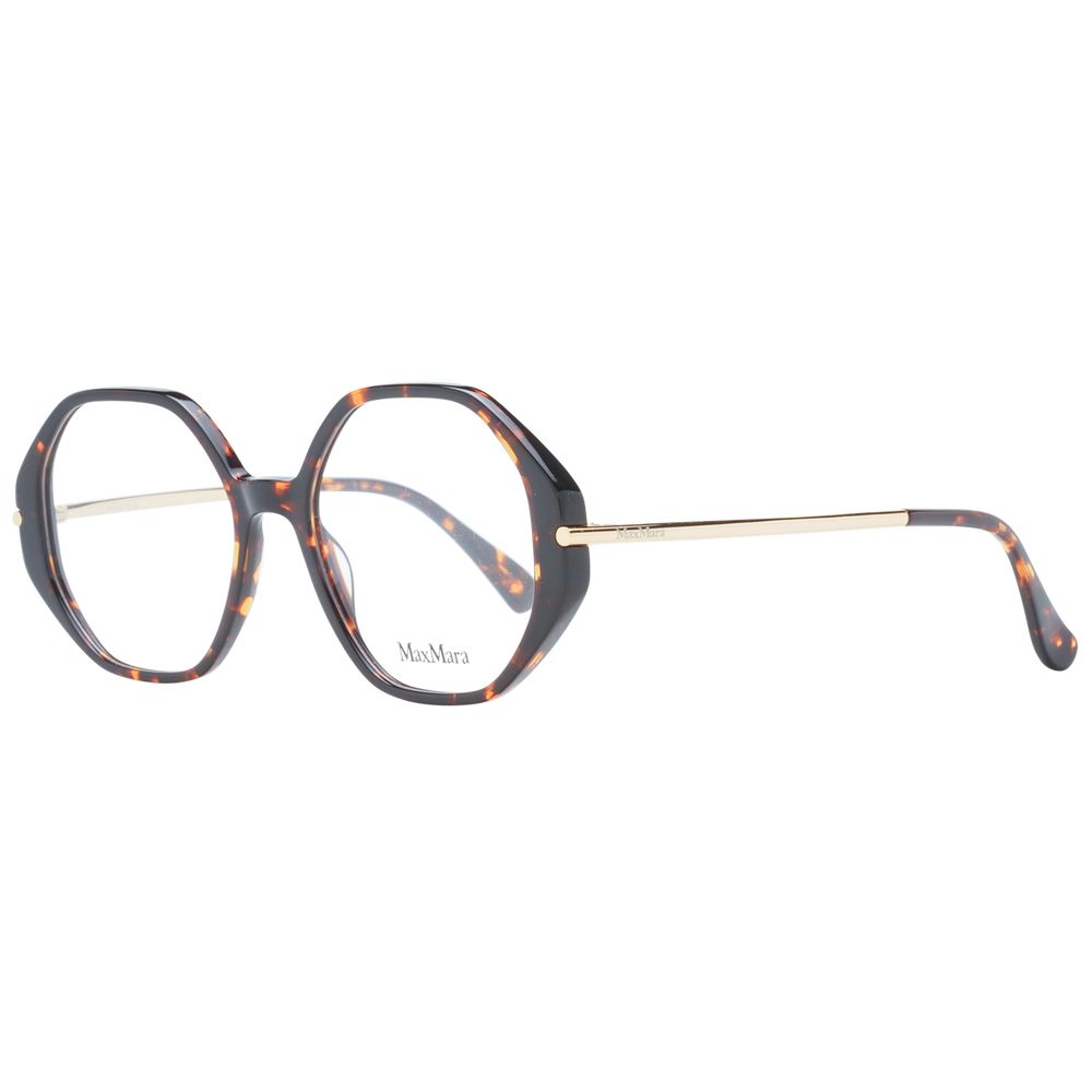 Max Mara Women’s Optical Glasses – Brown Round Frame, 54mm