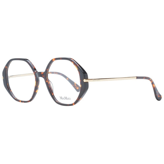 Max Mara Women’s Optical Glasses – Brown Round Frame, 54mm