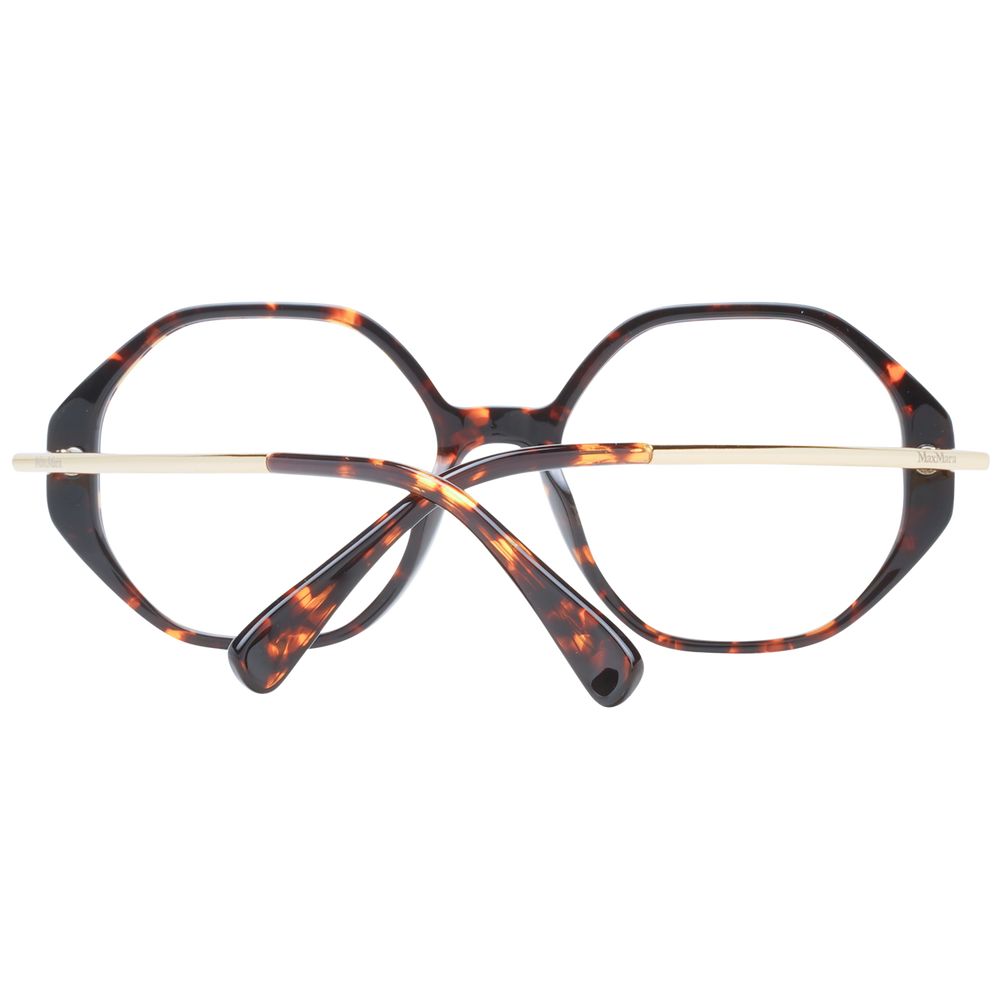Max Mara Women’s Optical Glasses – Brown Round Frame, 54mm