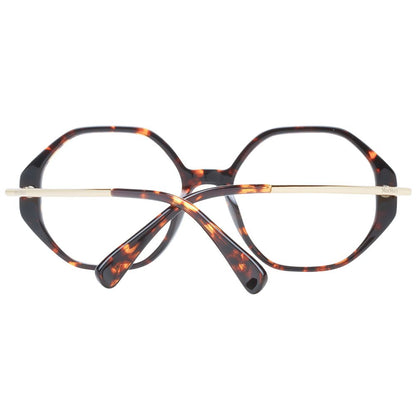 Max Mara Women’s Optical Glasses – Brown Round Frame, 54mm