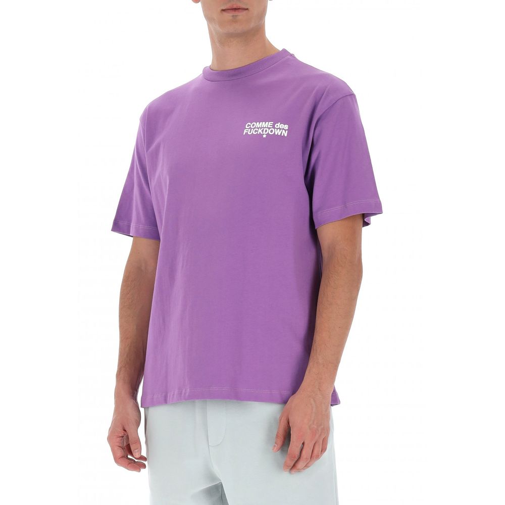  - Purple Cotton T-Shirt