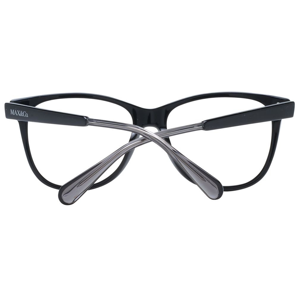 Max & Co Women's Optical Frames – Black Round Full-Rim, 54mm
