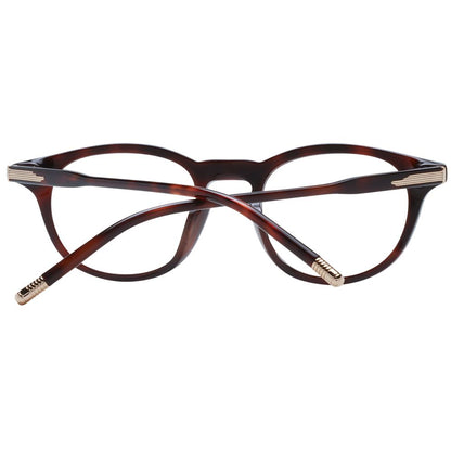 Lozza Brown Men’s Optical Glasses – Round Full-Rim Frame, 49mm