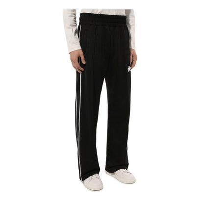  - Black Polyester Jeans & Pant