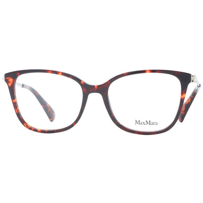 Max Mara Women’s Optical Frames – Brown Square Style, 54mm