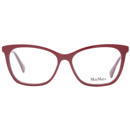 Max Mara Women’s Optical Frames – Red Butterfly Style, 54mm