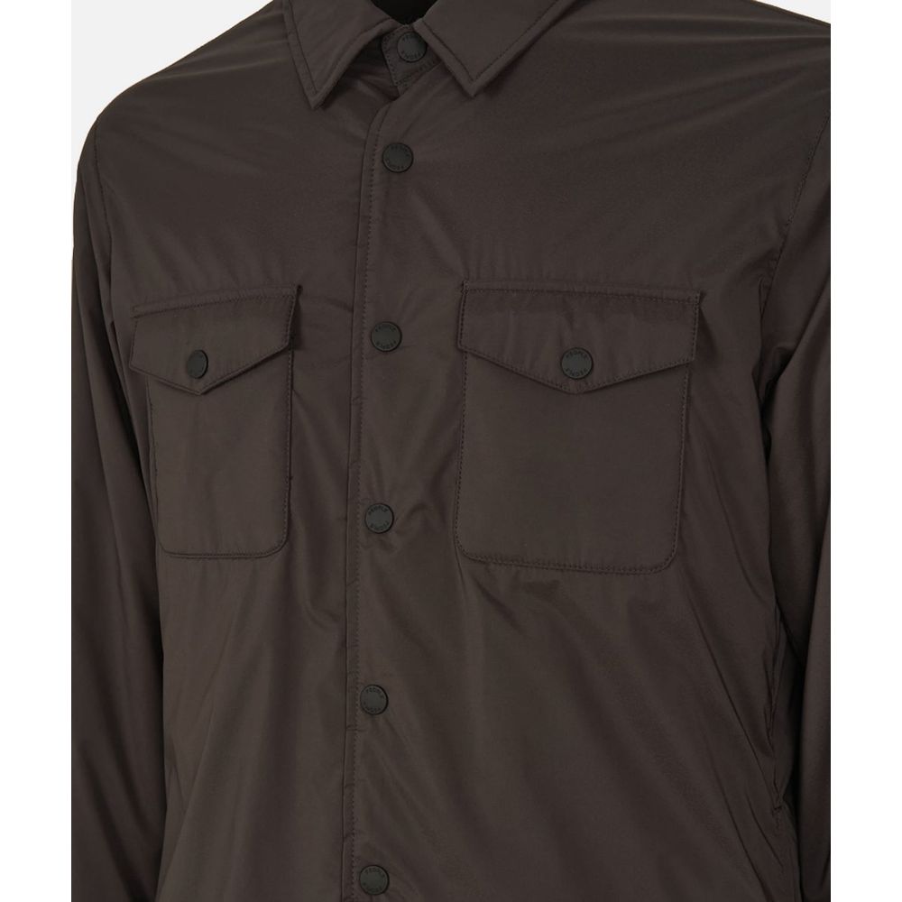 Brown Polyester Jacket