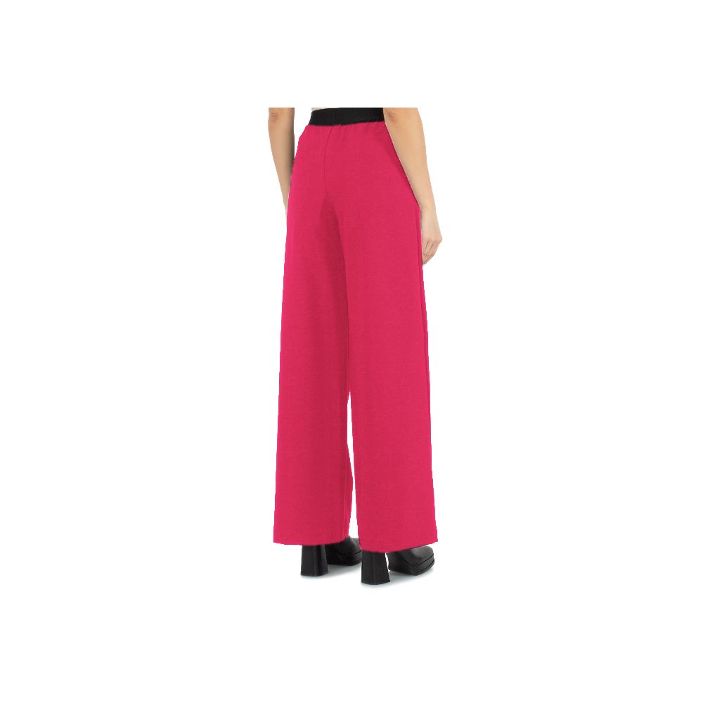  - Fuchsia Polyester Jeans & Pant