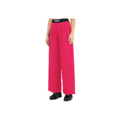  - Fuchsia Polyester Jeans & Pant