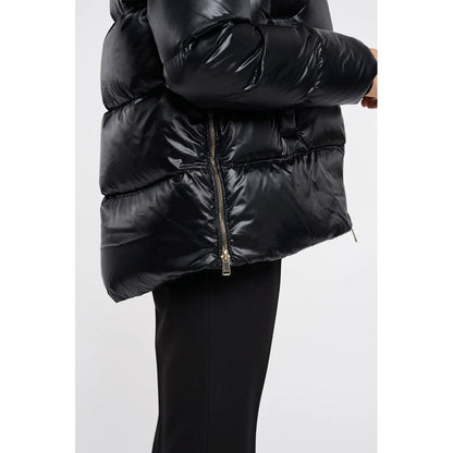  - Black Polyester Jackets & Coat