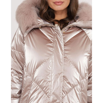  - Pink Polyester Jackets & Coat